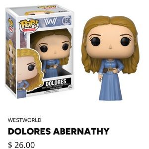 Dolores Abernathy Funko Pop Westworld Series 456